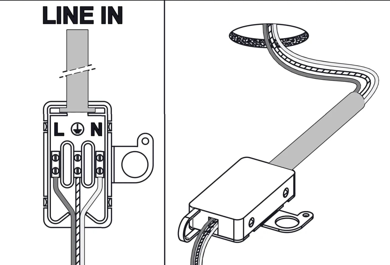 Jak podłączyć żyrandol na 2 żarówki 3 kable w suficie bez błędów