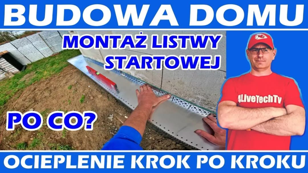 Jak zamontować listwę startową do styropianu bez błędów i problemów